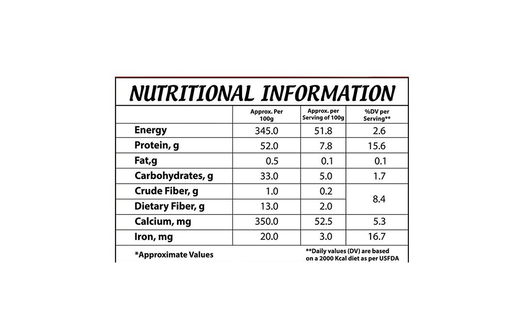 Everin Nutri High Protein Soya Chunks   Pack  1 kilogram